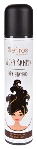 Suchý šampon na tmavé vlasy (Dry Shampoo) 200 ml Sefiros