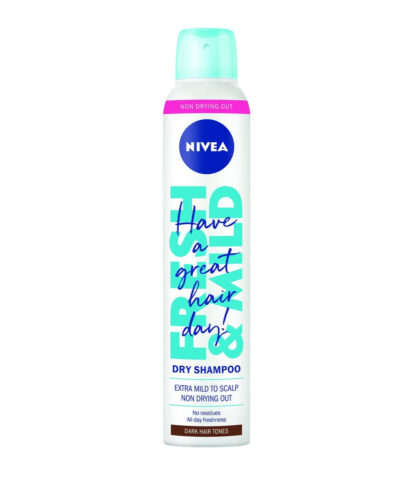 Suchý šampon pro tmavé vlasy (Dry Shampoo Dark Tones) 200 ml Nivea