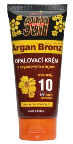 Vital opalovací krém OF 10 s arganovým olejem 100 ml Vivaco