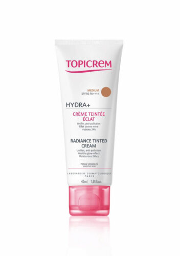 Hydratační tónující pleťový krém SPF 40 (Radiance Tinted Cream) 40 ml Medium Topicrem