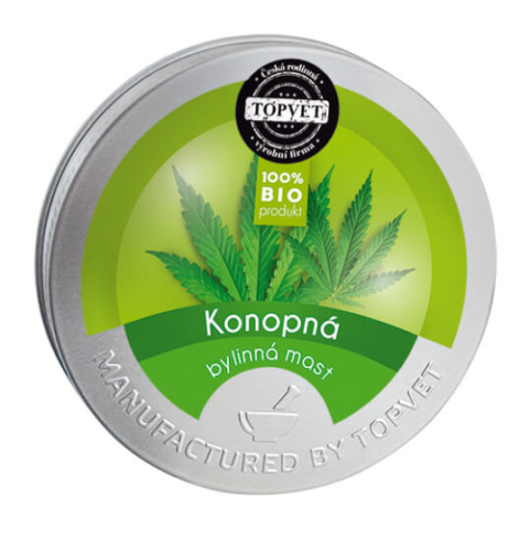 Konopná mast 50 ml Topvet