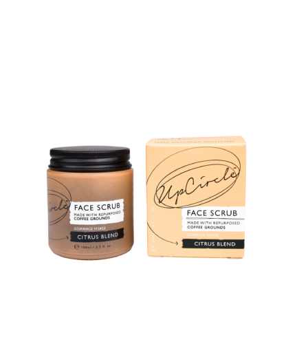 Peeling pro normální a suchou pleť Coffee Face Scrub Citrus Blend 100 ml UpCircle