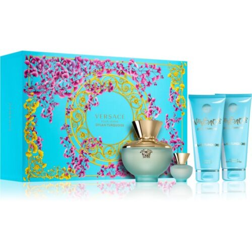 Dylan Turquoise – EDT 100 ml + tělové mléko 100 ml + sprchový gel 100 ml + EDT 5 ml Versace