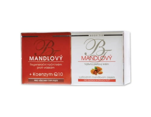 Denní a noční pleťový krém s mandlovým olejem 2 x 50 ml Vivaco