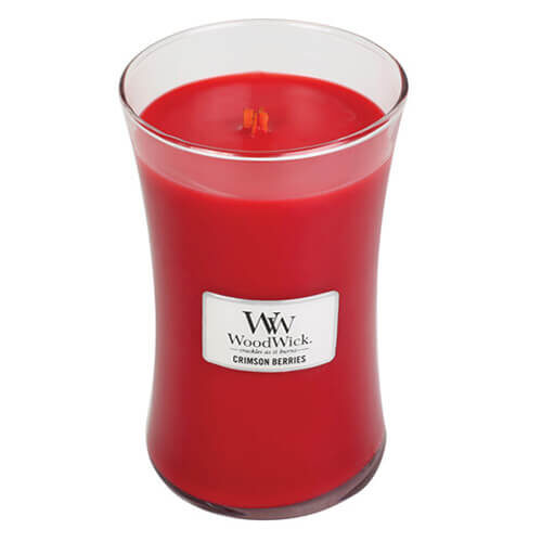 Vonná svíčka váza Crimson Berries 609 g WoodWick