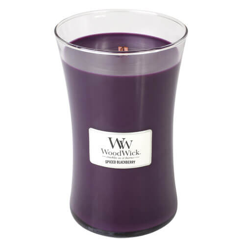 Vonná svíčka váza Spiced Blackberry 609,5 g WoodWick