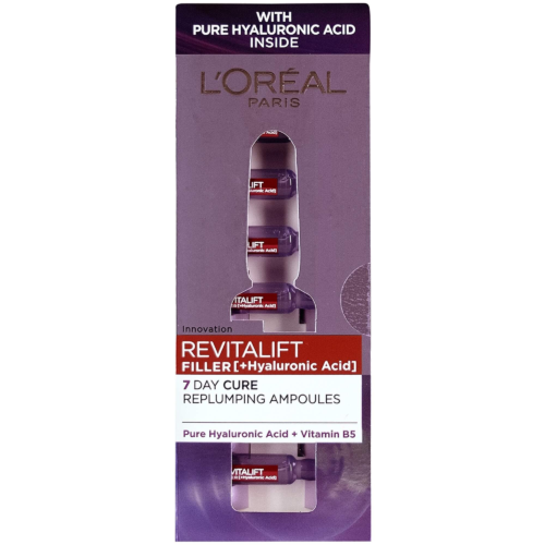 Vyplňující pleťová péče s kyselinou hyaluronovou Revitalift Filler (Hyaluronic Acid) 7 x 1,3 ml L´Oréal Paris