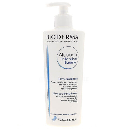 Vysoce zklidňující balzám na obličej a tělo Atoderm Intensive Baume 500 ml Bioderma