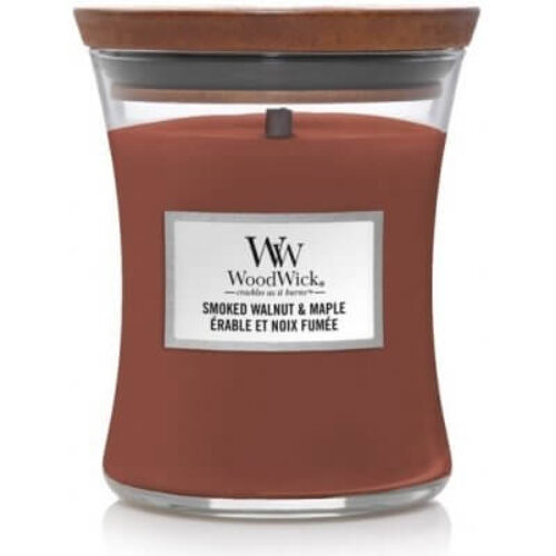 Vonná svíčka váza střední Smoked Walnut & Maple 275 g WoodWick