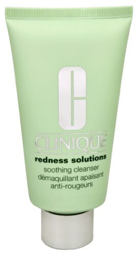 Zklidňující čisticí krémový gel proti zarudnutí pleti Redness Solutions (Soothing Cleanser) 150 ml Clinique