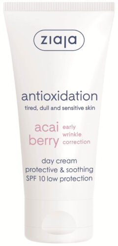 Zklidňující denní krém SPF 10 Acai Berry (Protective & Soothing Day Cream) 50 ml Ziaja