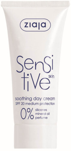 Zklidňující denní krém SPF 20 Sensitive 50 ml Ziaja