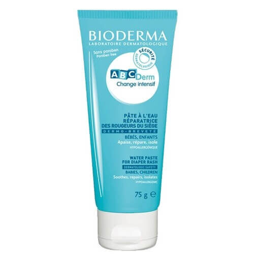 Zklidňující dětský krém proti opruzeninám ABCDerm Change Intensif (Water Paste For Diaper Rash) 75 g Bioderma