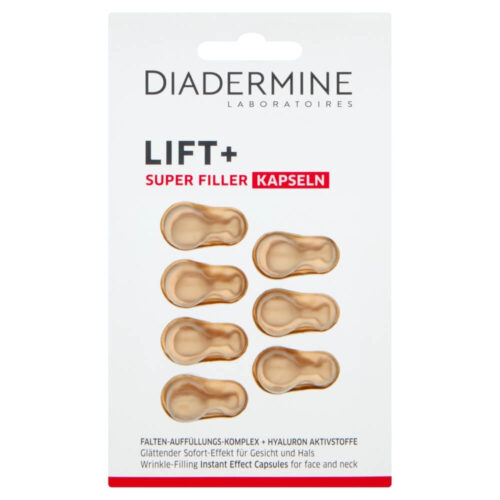 Zpevňující kapsle s okamžitým účinkem Lift+ Super Filler 7 ks Diadermine